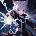 electricity（１単語だけプロンプト） 6枚目