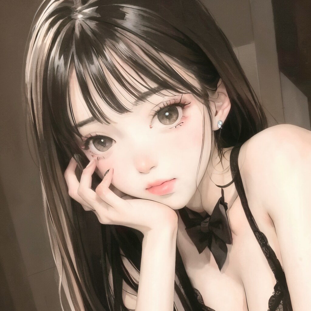 頬杖