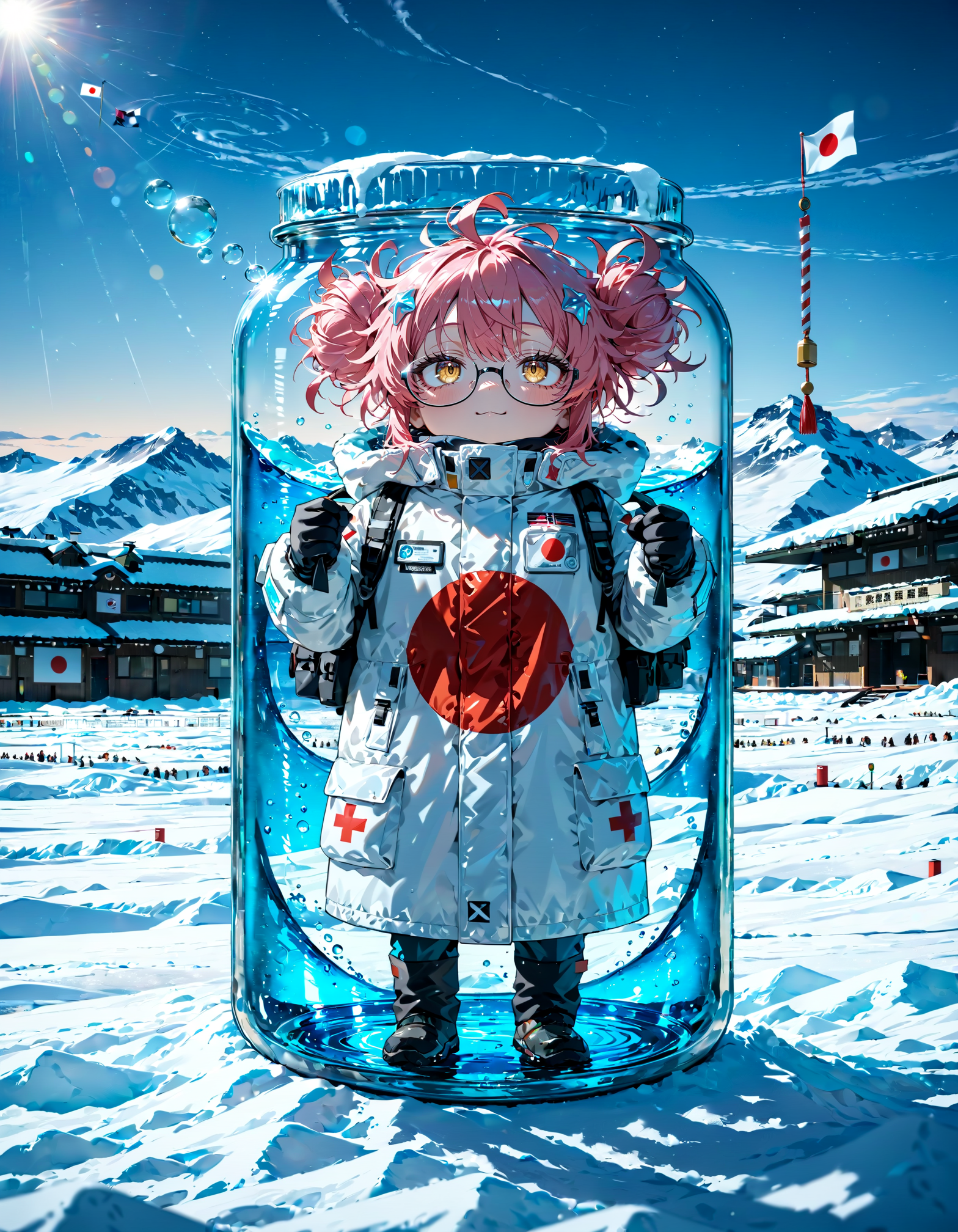 今日は何の日？　昭和基地開設記念日 | の人気AIイラスト・グラビア