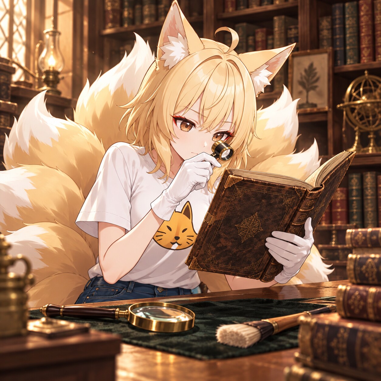 10/4　古書の日 | の人気AIイラスト・グラビア