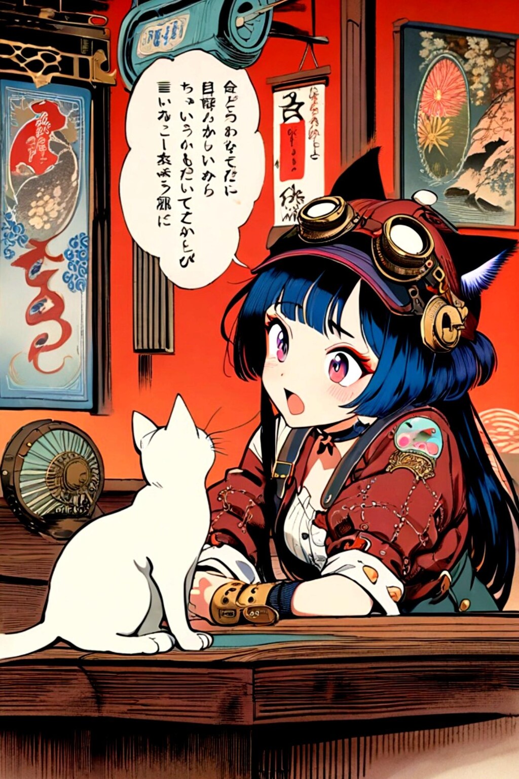 黒髪ちゃんとBarCat