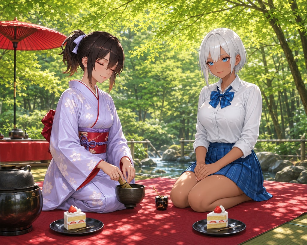 ウチの娘５・６月お誕生日お茶会🍵