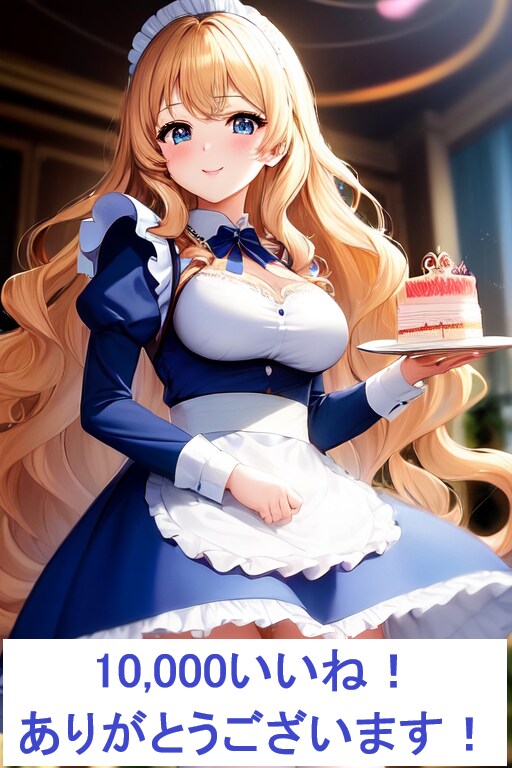 10,000いいね達成！ありがとうございます！