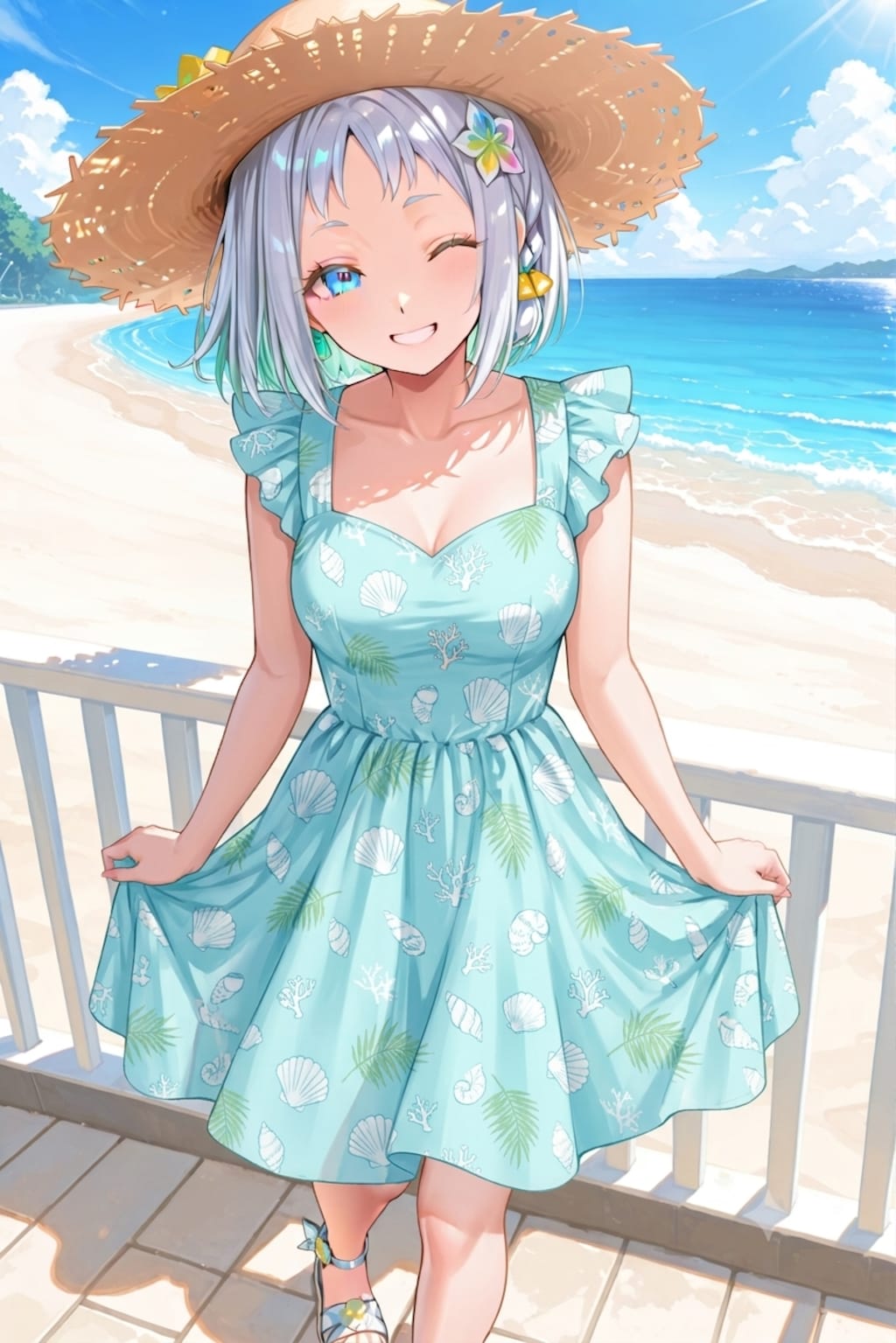 💙El fresco del mar blu se rifleteva nei miei occhi💙