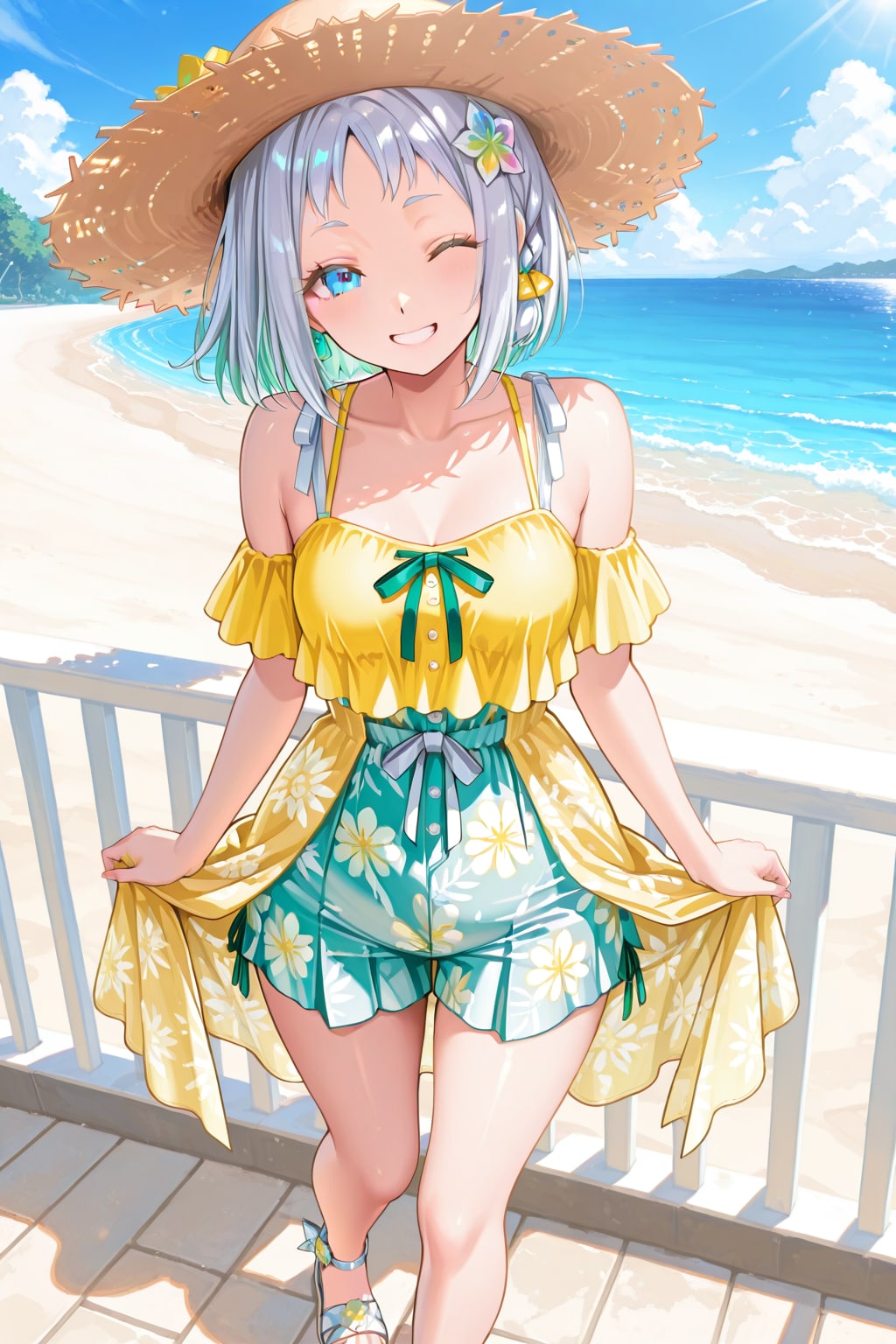 💙El fresco del mar blu se rifleteva nei miei occhi💙