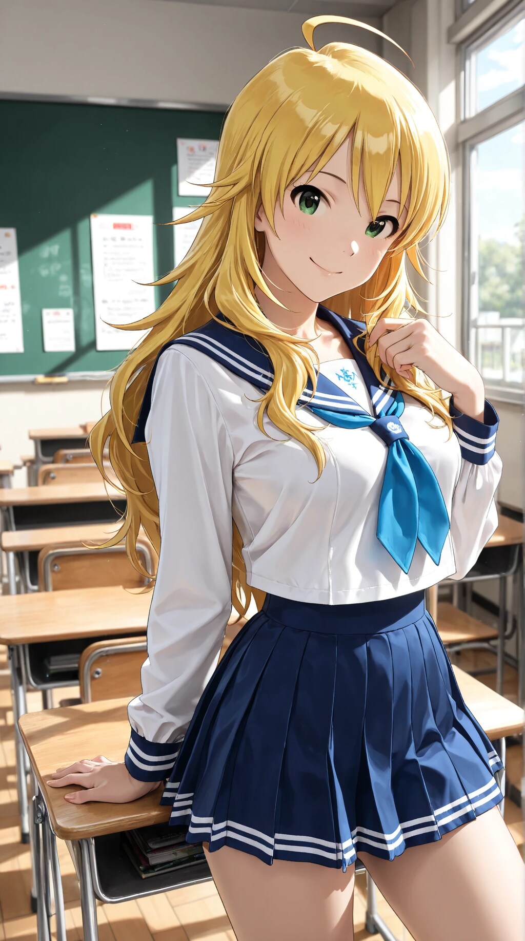 アイドルマスター　星井美希　セイラー服！🐲