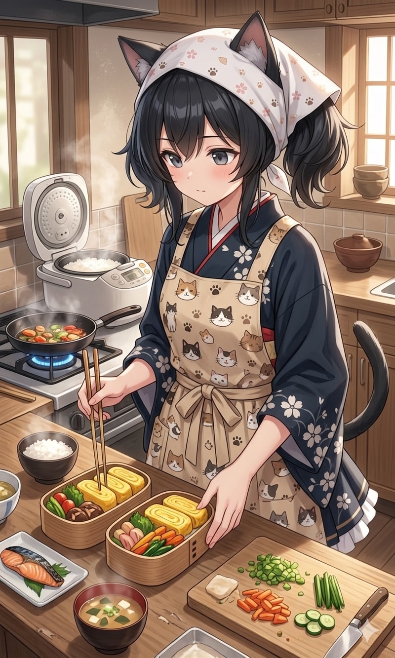 咲夜さんの1日の2
