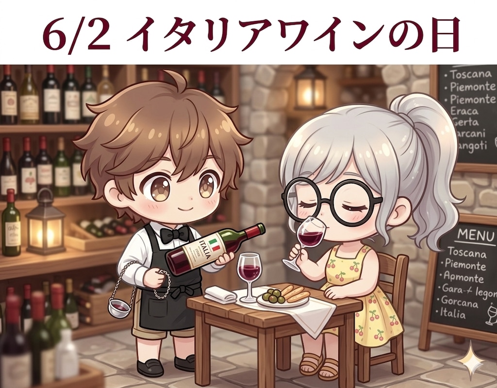 今日は「イタリアワインの日」