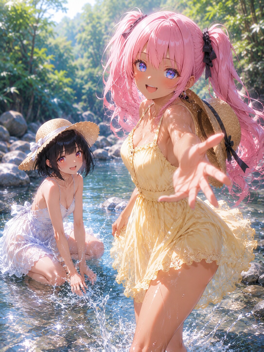 一緒にどう？涼しいよ‼️