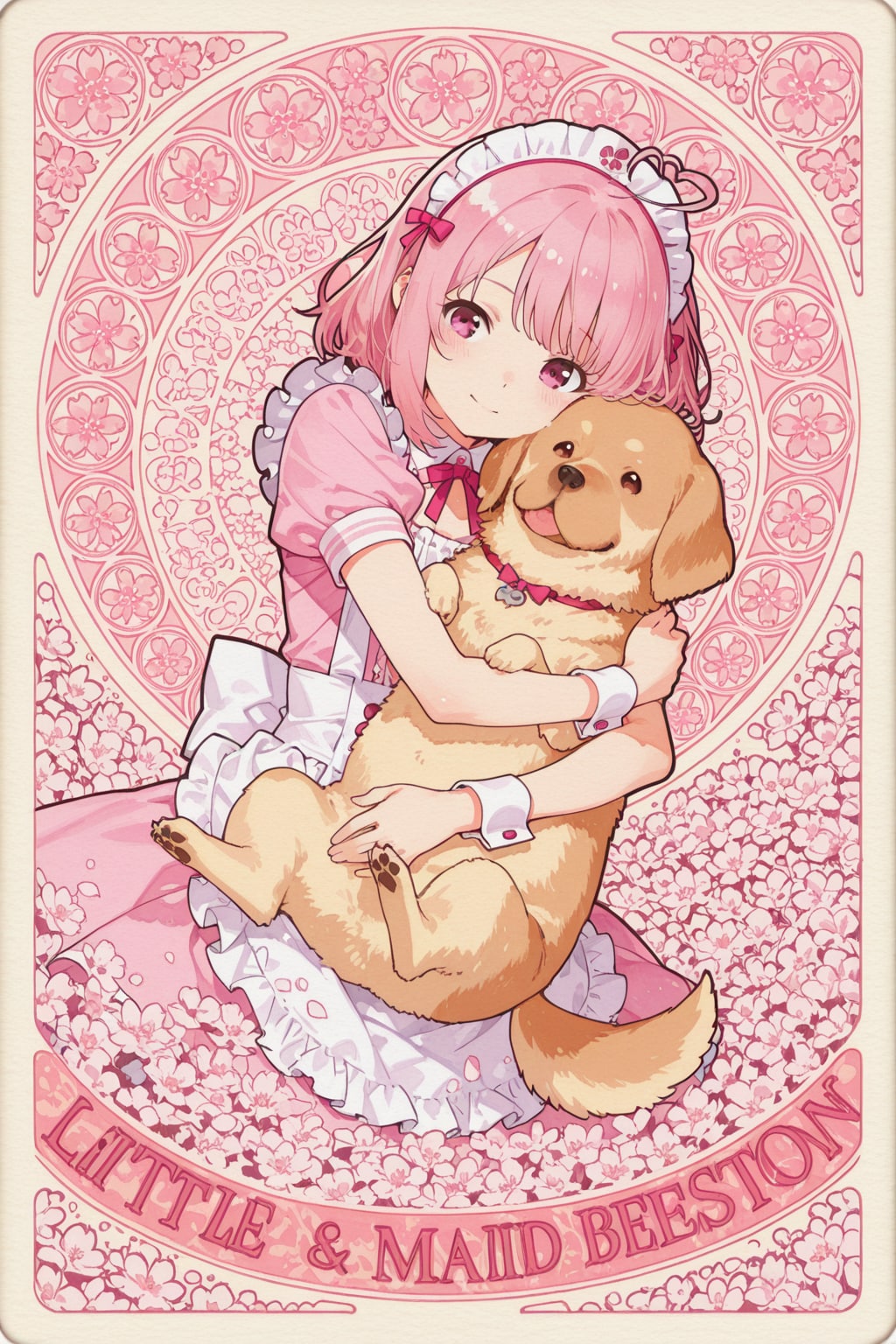 少女と犬 | の人気AIイラスト・グラビア