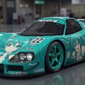 マツダ787B初音ミク痛車レーシングカー 3枚目