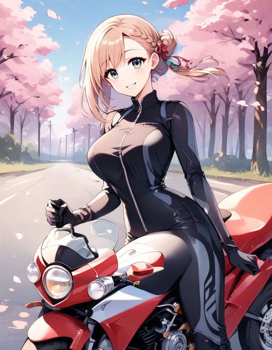 バイクが気持ちいい季節になりました