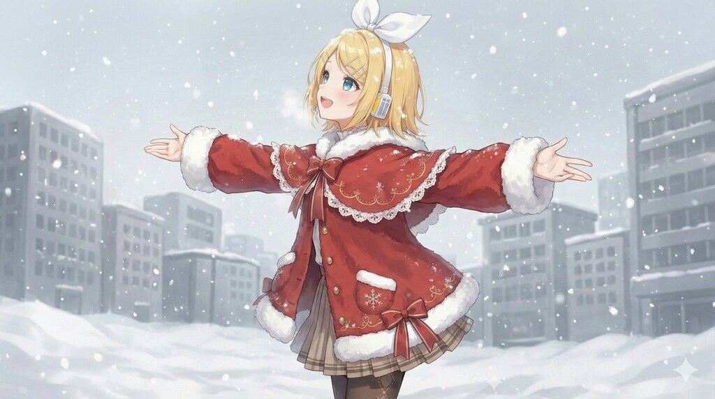 初雪　鏡音リン