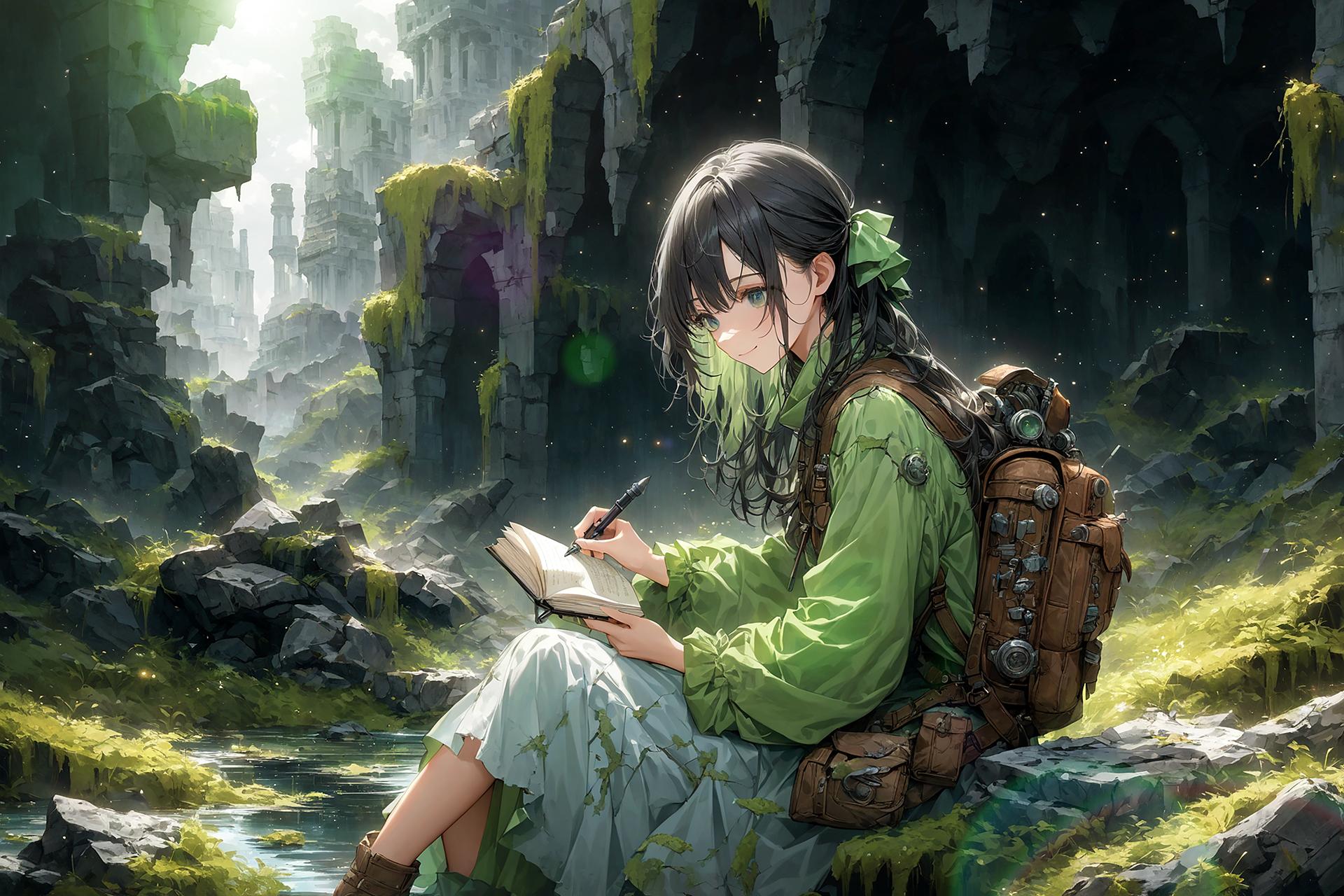 流浪日記 | の人気AIイラスト・グラビア