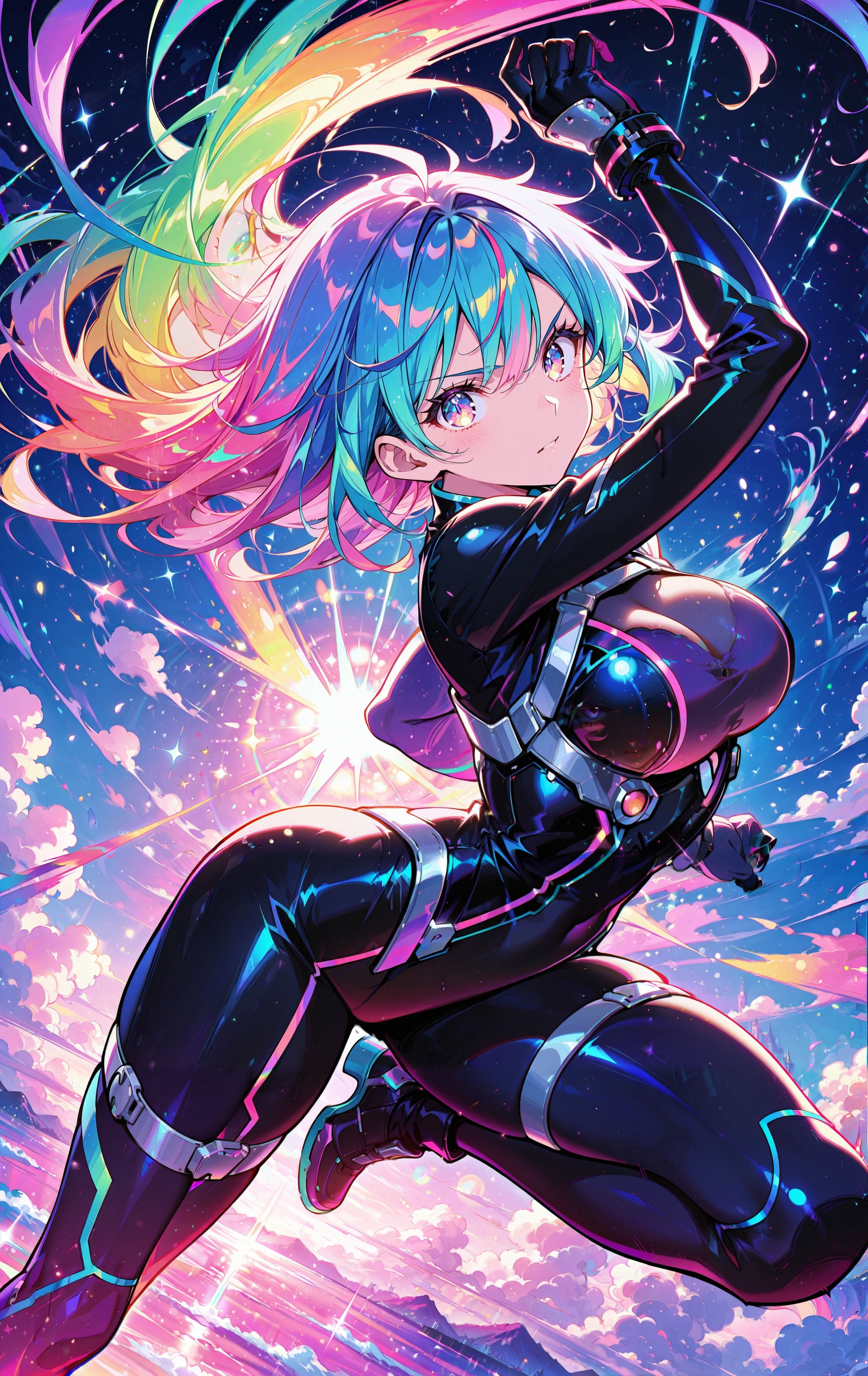 中々いい色彩1 | の人気AIイラスト・グラビア