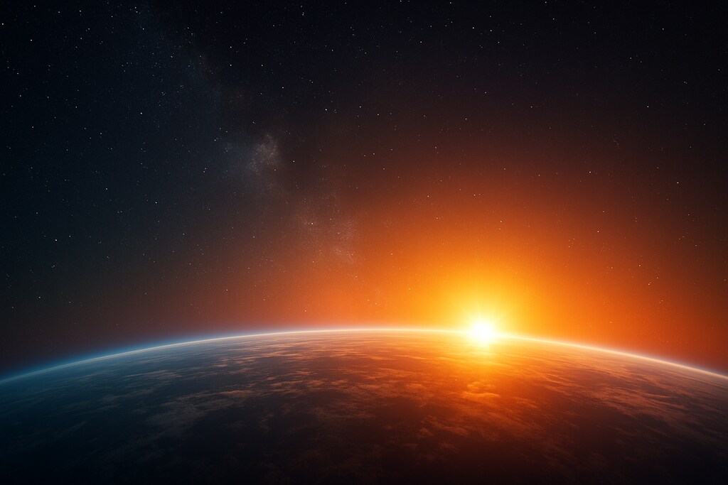 夕暮れと朝焼け