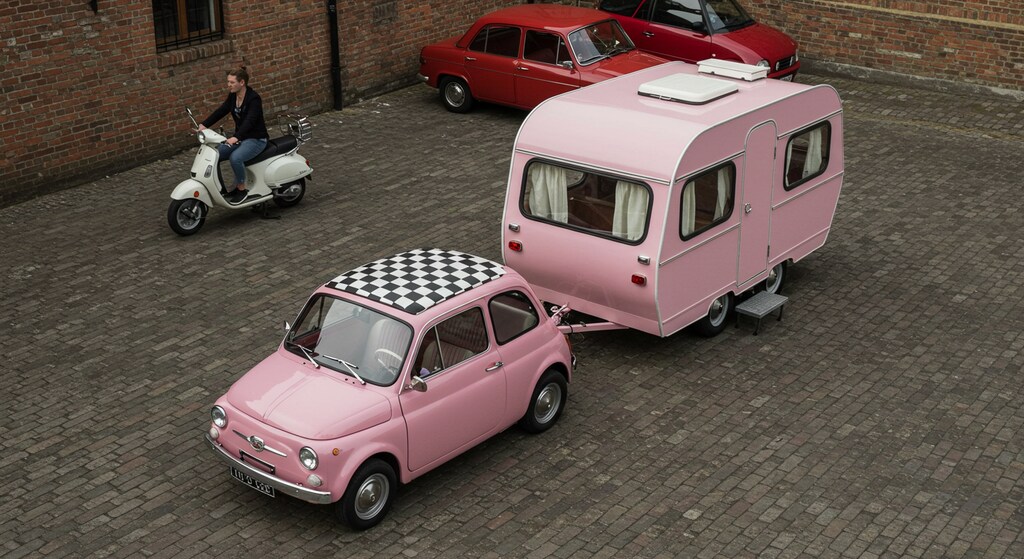 フィアット500チンクエチェントキャンピングカー