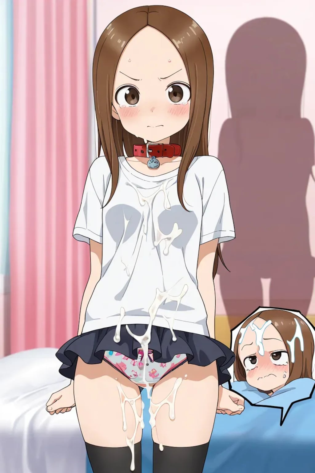 何も隠せていない私服の高木さん