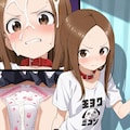 何も隠せていない私服の高木さん 2枚目