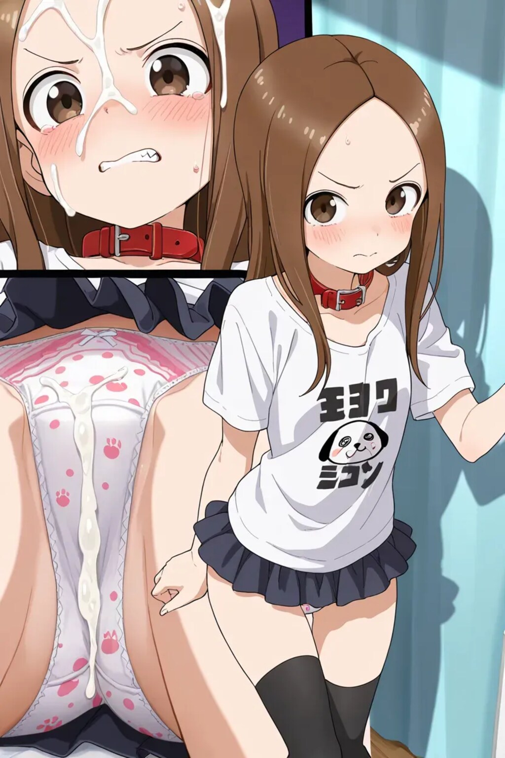 何も隠せていない私服の高木さん