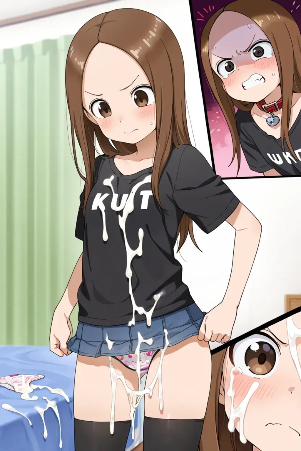 何も隠せていない私服の高木さん