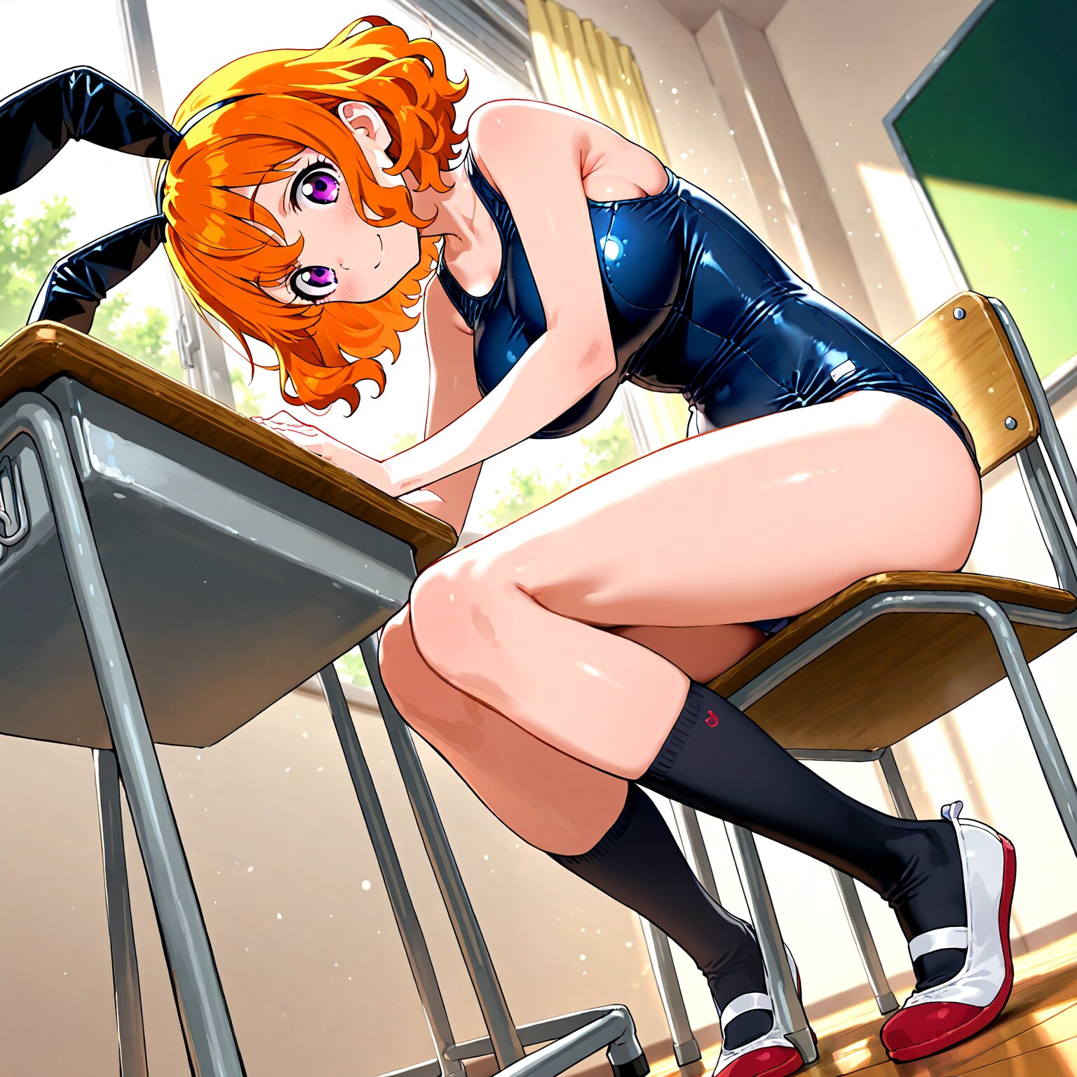スク水バニー④