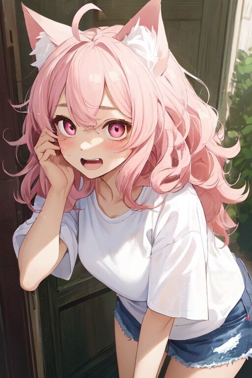 今日起きたら、なぜだかネコ耳が…💦