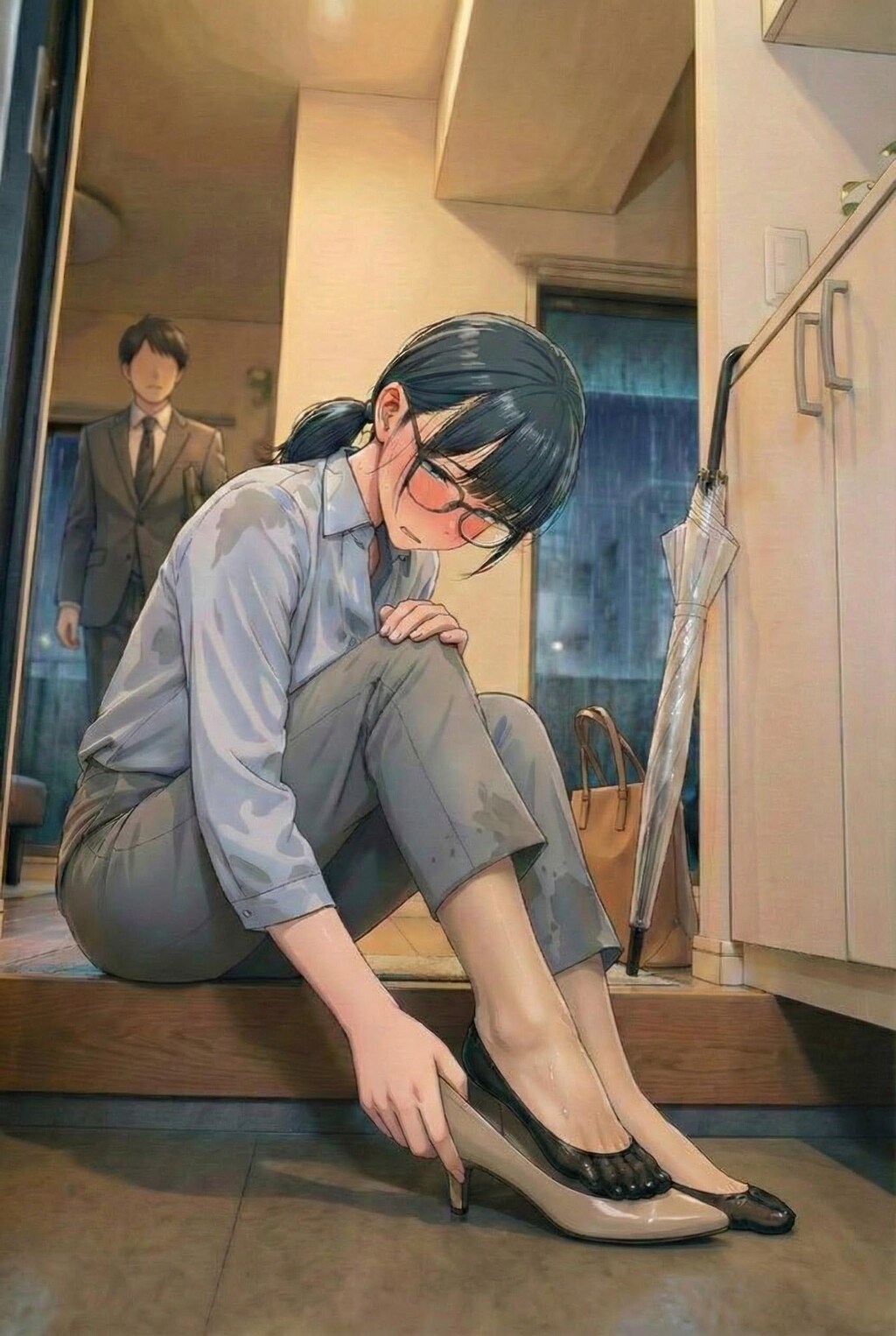 初めて家に誘われたのに…