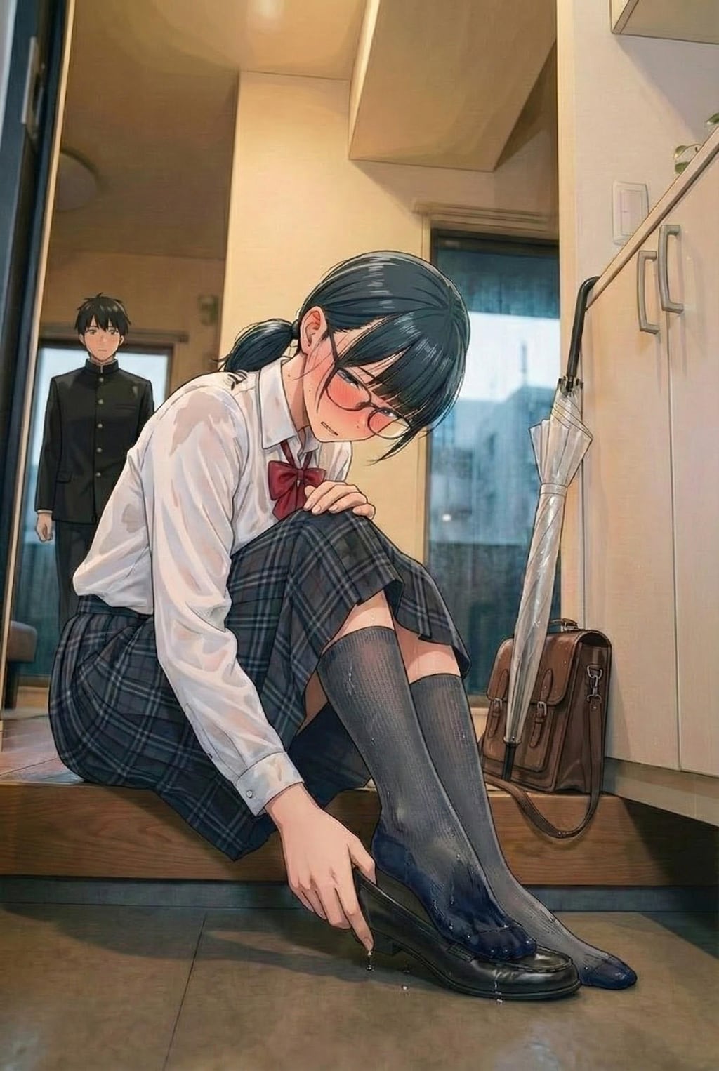 初めて家に誘われたのに…