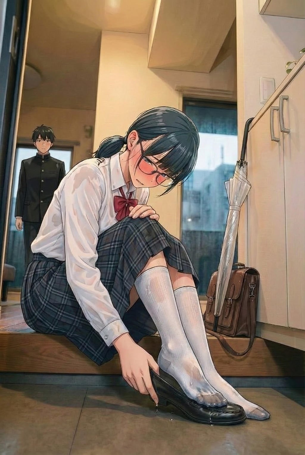 初めて家に誘われたのに…