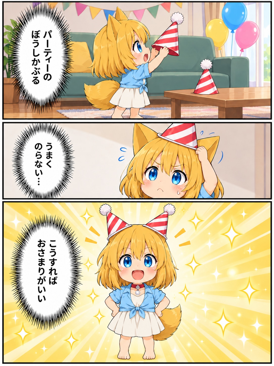 丸くおさめることに成功したキツネ | の人気AIイラスト・グラビア