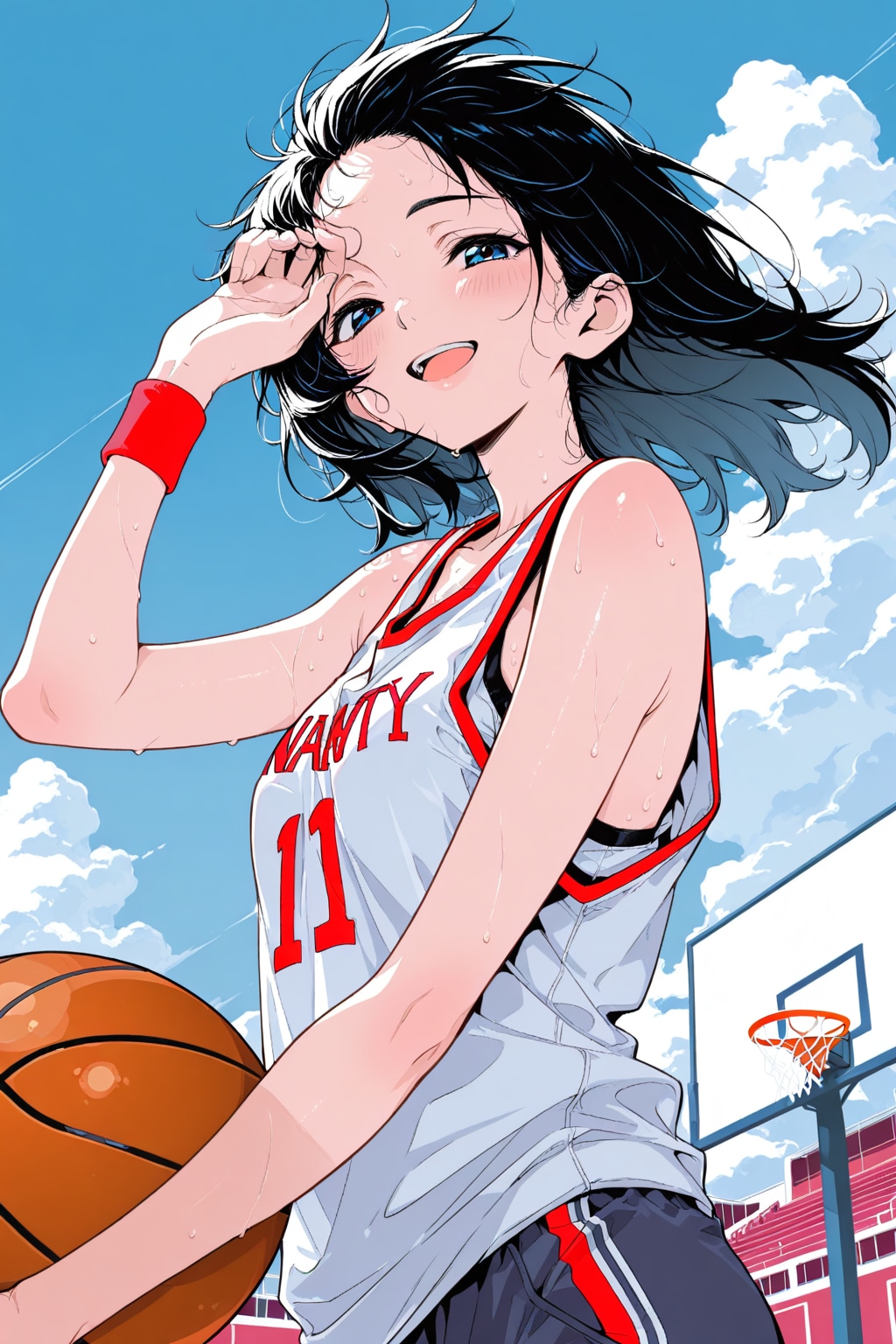 放課後の夏風