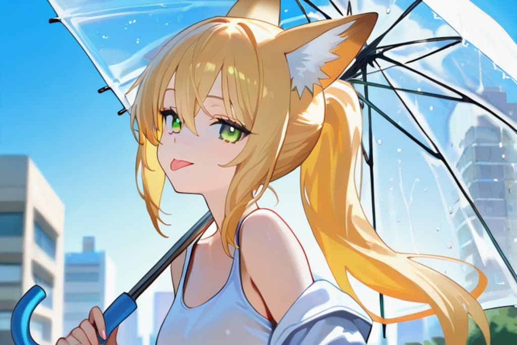 今日のきつねの嫁入り