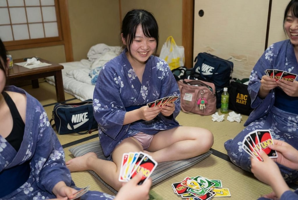 修学旅行の夜に...