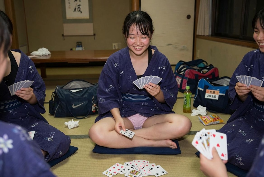修学旅行の夜に...