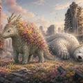 海獣白ラッコ vs  お花怪獣ハルミチ！ 2枚目