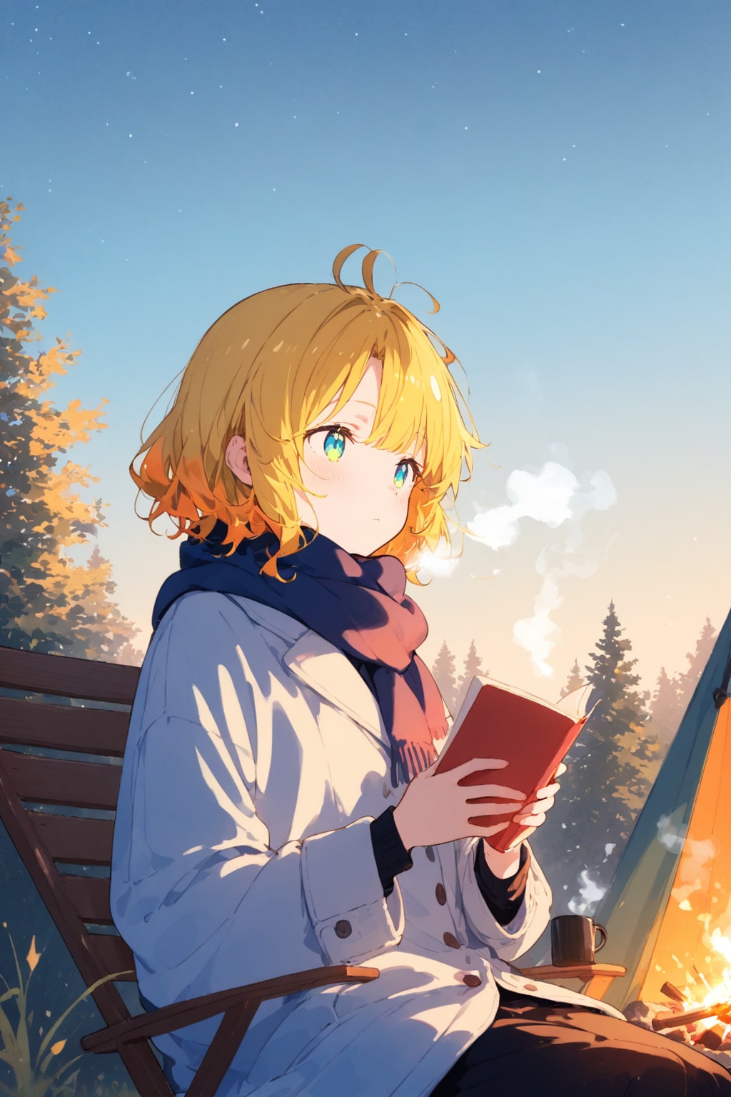 流れ星が流れても