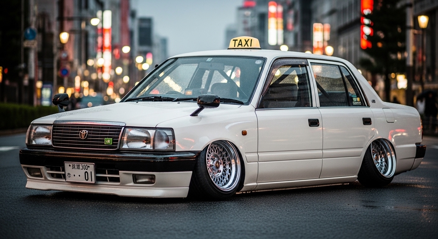 コンフォートタクシーのドリ車 | の人気AIイラスト・グラビア