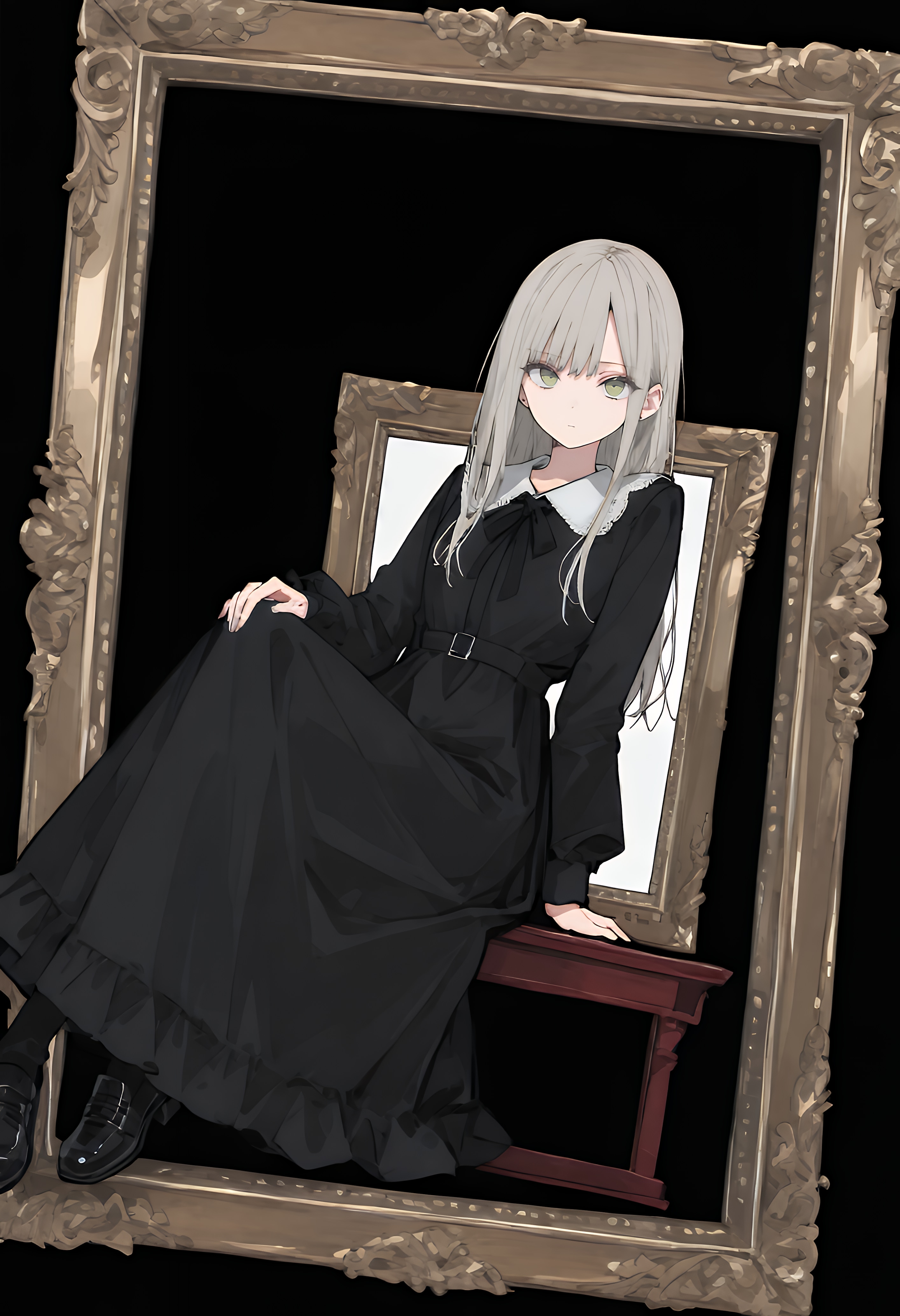 額縁 | の人気AIイラスト・グラビア