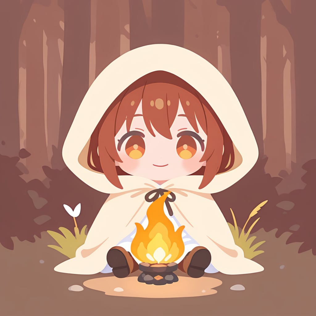 焚き火ぽかぽか