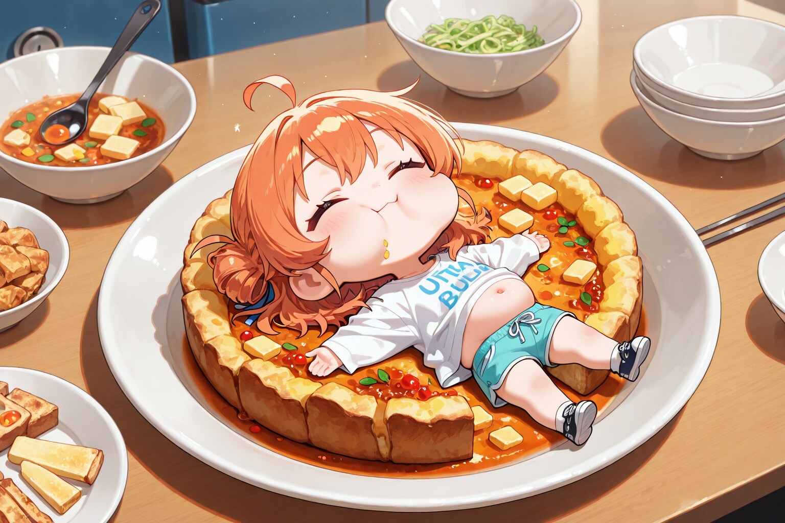 満腹