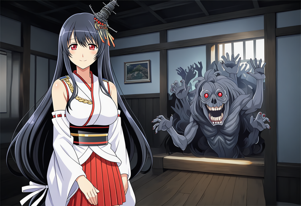 扶桑さんと扶桑さんに見えていない扶桑さんのお友達