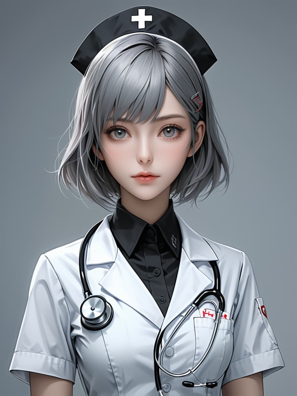 medical steampunk girl