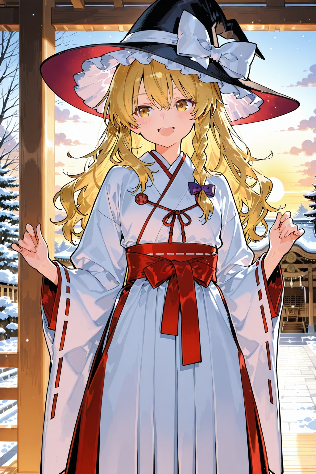 白く染まる大地 | の人気AIイラスト・グラビア