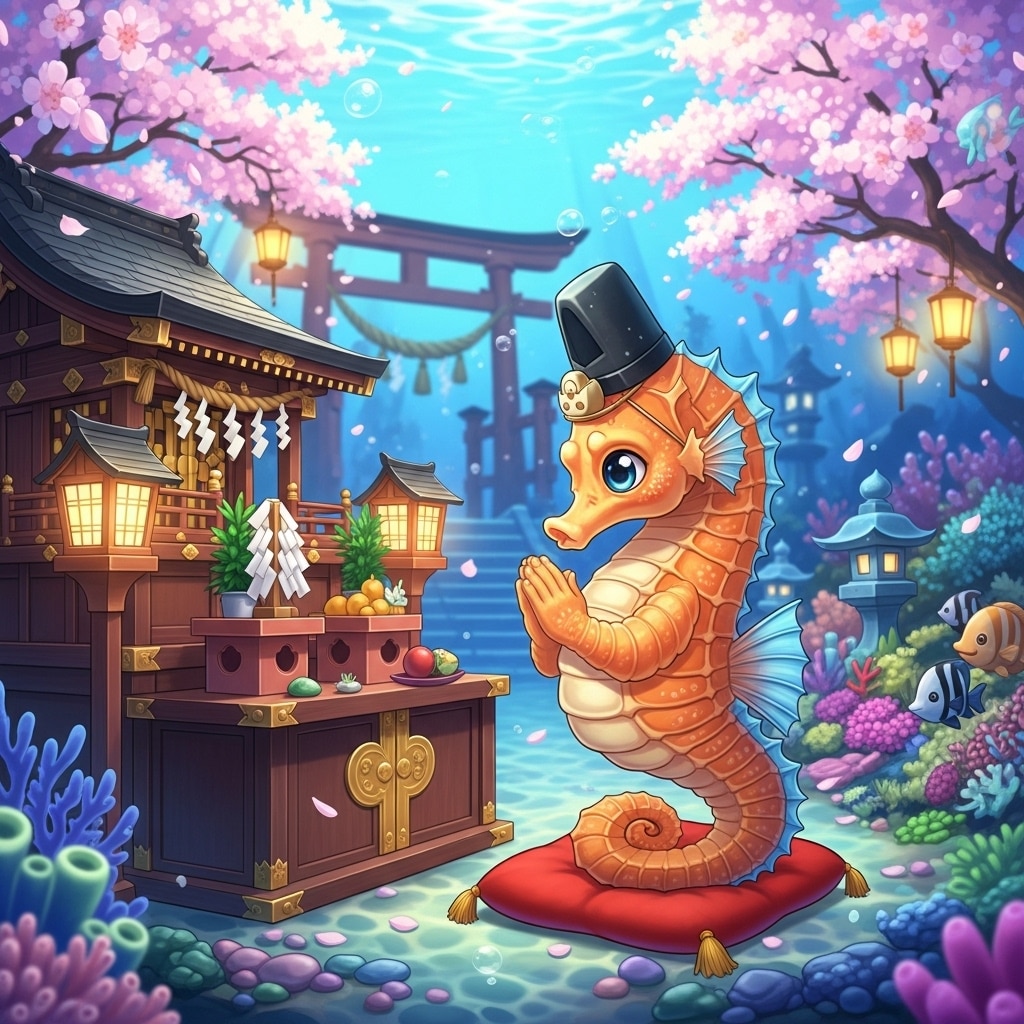 タツノオトシゴの父