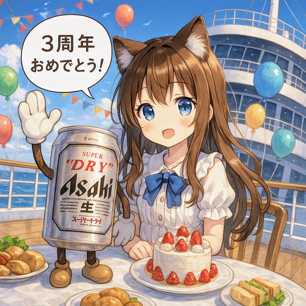 ちちぷい３周年おめでとうございます🎉