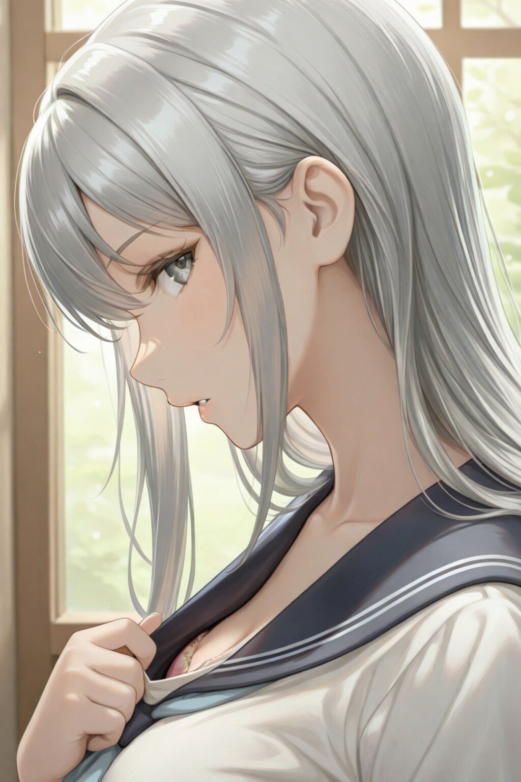 チラ見せ