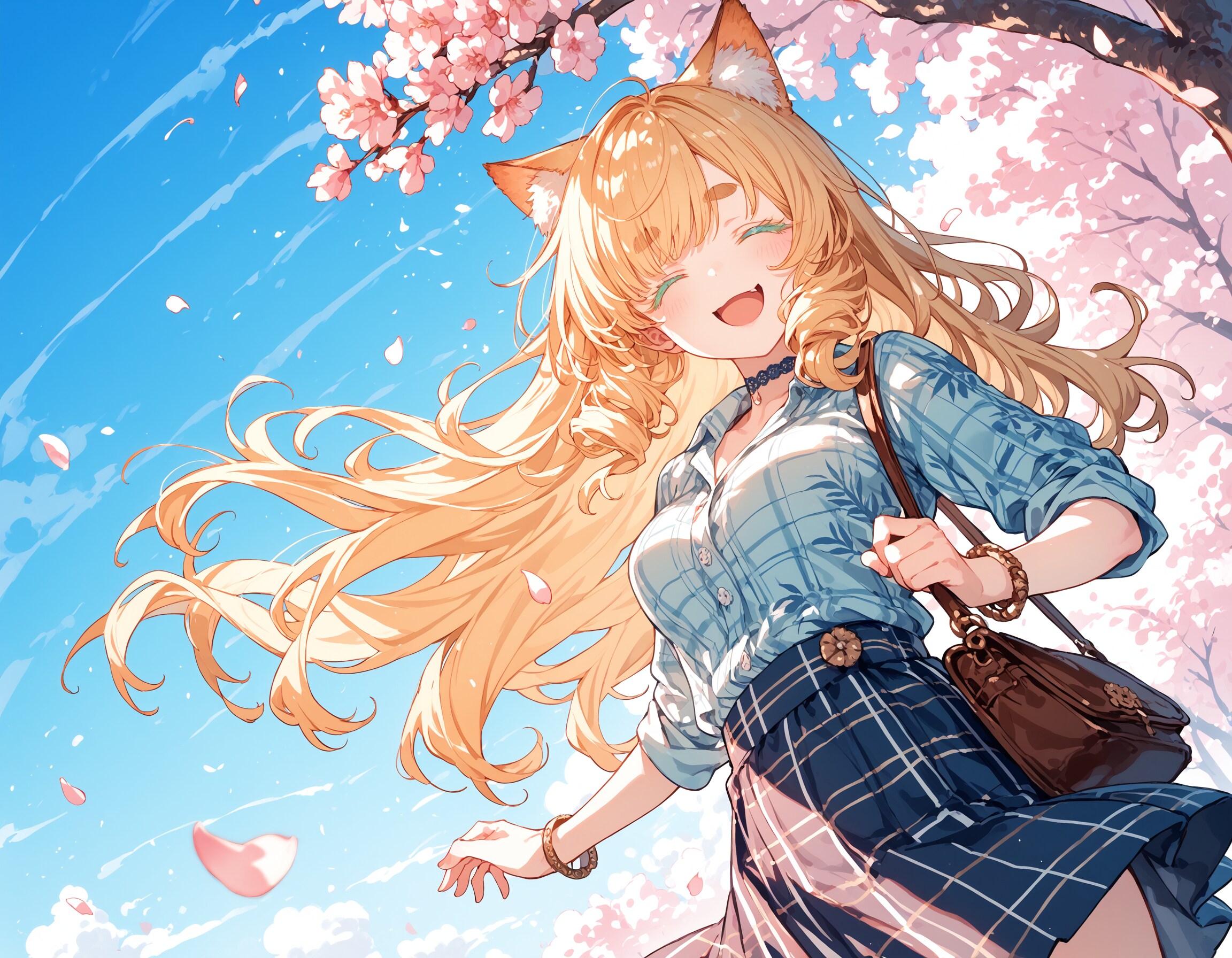 桜の咲く頃は | の人気AIイラスト・グラビア