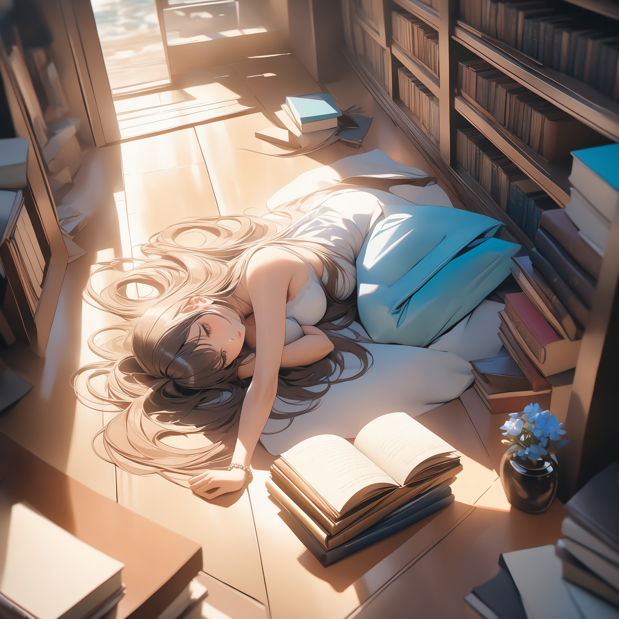 昼寝 | の人気AIイラスト・グラビア