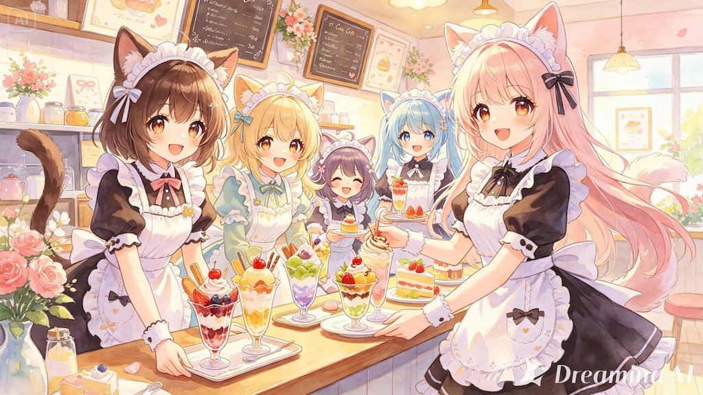 ようこそ！もふもふメイドカフェへ